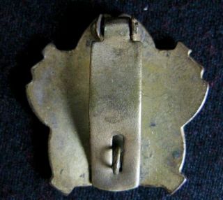 rare early version JAPANESE ARMY FORTRESS ARTILLERY GUN SIGHT PROFICIENCY BADGE 2