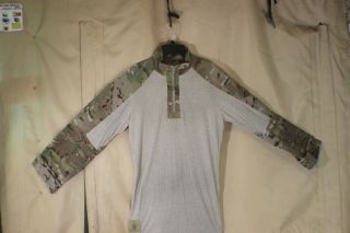 Multicam Ocp 1/4 Zip Combat Shirt Maybe Worn Once Mil Issue C Pic Small Long