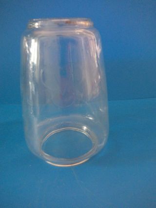 Vintage Valor Glass Replacement For Paraffin / Oil Lamp