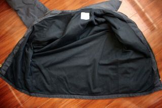 vtg USN US Navy MILITARY Blue UTILITY DECK coat jacket (medium 40 regular) 6