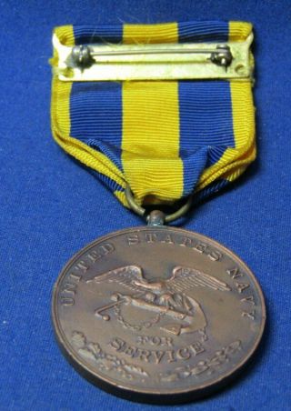 Spanish American War SAW 1898 US Navy West Indies Campaign Service Medal 2