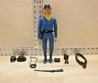 Vintage 1968 Marx Johnny West (general Custer) With Accessories
