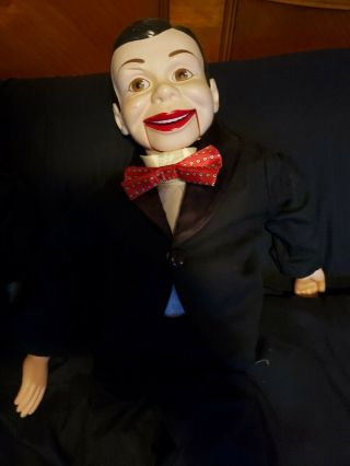 Vintage Ventriloquist Doll Charlie Mccarthyand