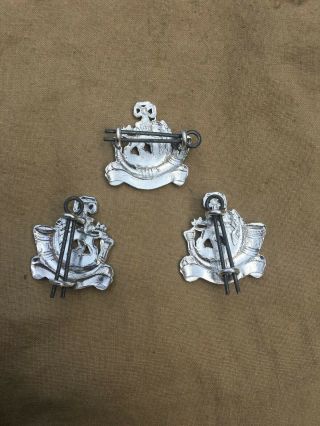 Rhodesian Light Infantry RLI Army Cap Badge,  Collars & Buckle Set UDI 5