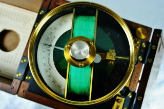 Antique Siemens - Halske Galvanometer,  Insulation Tester,  Insulationsprüfer,  189 5