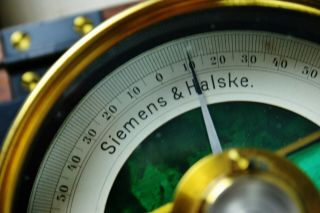Antique Siemens - Halske Galvanometer,  Insulation Tester,  Insulationsprüfer,  189 6