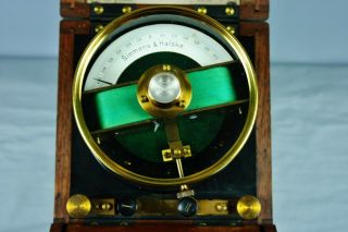 Antique Siemens - Halske Galvanometer,  Insulation Tester,  Insulationsprüfer,  189 9