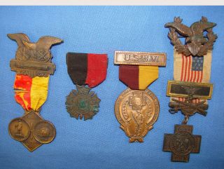 Span/am War Veteran Medal Grouping - Estate Fresh