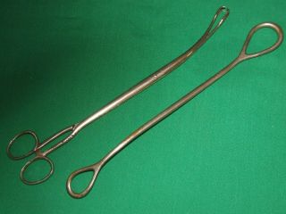 Antique Gynecologic Medical Surgical Instruments Curette Tenaculum