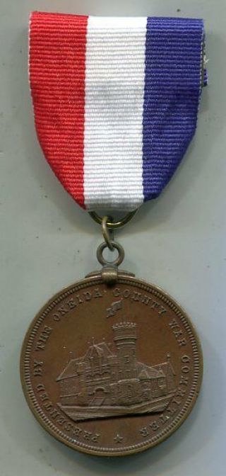 Oneida County,  York Spanish American War Service Medal Co.  F 1st Ny Vol