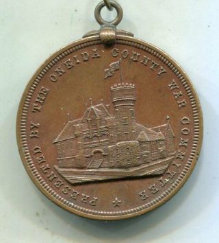 Oneida County,  York Spanish American War Service Medal Co.  F 1st NY Vol 2