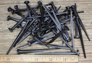 3 " Rose Head 40 Nails Antique Square Wrought Iron Vintage Rustic Decorative Look