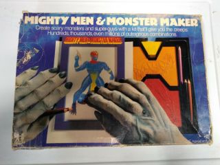Vintage 1979 Tomy Mighty Men & Monster Maker