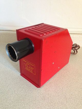 Vintage 1940 ' s Magna Vue Tin Toy Electric Projector Model C - 1,  Good Cond 2