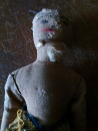 Antique 1800s Hand Sewn Voodoo Doll