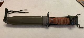Us M4 Camillus Bayonet For The M1 Carbine With Wd Co M8a1 Scabbard