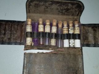 1800s Antique Vintage Homeopathic Small Set Contents