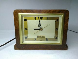Hammond Model 319 Art Deco Calendar Mantel Clock.  Rare And Val