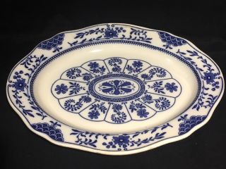 Rare Antique Wedgewood Blue & White Imperial Etruria 14 3/8 " Platter