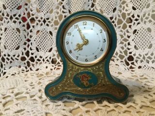 Vintage Emes German Art Deco Musical Time Alarm Clock