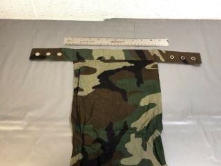Woodland Camouflage Scarf BOS Type Ascot Dress Uniform 1980 Era US Army 3