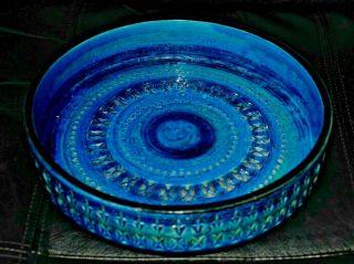 Raymor: Bitossi Aldo Londi Pottery Ceramic Bowl - Italian Mid - Century Modern