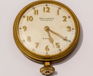 Waltham Premier 8 Day Clock In Runs 5/9