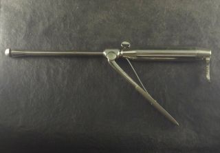 Antique Large 1935 D.  Simal French France Surgical Instrument Oval Tip & Brake