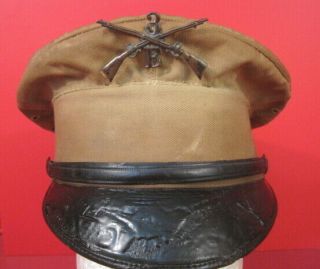 Spanish American War Us Army M1902 Enlisted Cap Infantry Kepi Style Hat - Rare