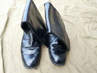 Soviet Russian Chrome Officer Army Boots Size 41 Ш Wide (262) Severohod
