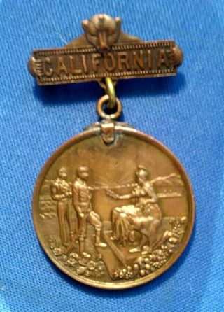 California Spanish - American War Medal To Casualty In The Philippines