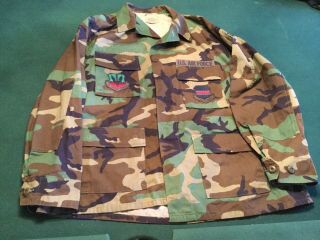 Authentic Military Long Sleeve Camo Shirt Large Regular,  Chest 41 - 45
