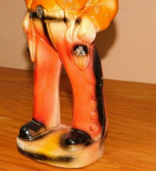 Vintage 1950s The Lone Ranger Chalkware Carnival Prize Statue Figure 3