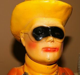 Vintage 1950s The Lone Ranger Chalkware Carnival Prize Statue Figure 4