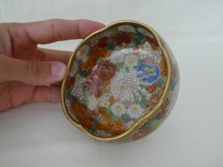 Antique Japanese Satsuma Porcelain Bowl Signed