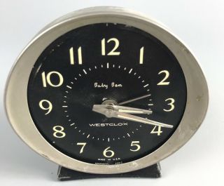 Vintage Baby Ben West Clox Alarm Clock - 1936