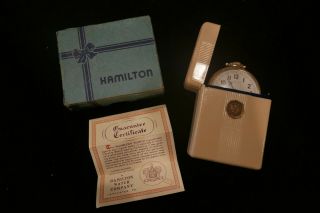 Antique Hamilton 992b 21 Jewel Pocket Watch W/ Case,  Box & Papers Runs