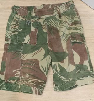 Rhodesian Army Cut Down Camo Pants