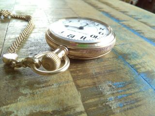 Hamilton 18s pocket watch /946 23 Jewels Adjusted,  14K Solid Gold Case,  Serviced 4