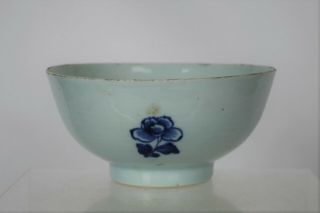Fine Antique Chinese Hand painted Blue and White Bowl 2