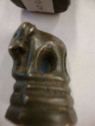 Vintage Bronze Elephant Opium Weight - 47 G