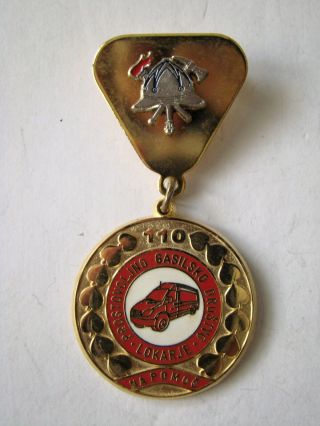 Yugoslavia,  Slovenia Firefighter Badge,  Medal,  Order - 7 ?
