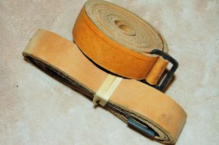 German Military Factory Leather Rifle Sling Unissued Surplus Nos