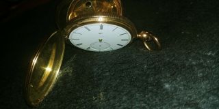 ANTIQUE ELGIN FANCY ENGRAVED HUNTING CASE POCKET WATCH 14K YELLOW GOLD 8