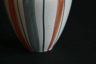 GERMAN MODERNISM | Rare multi - color vase 4,  5 inches (ca.  1960) 2