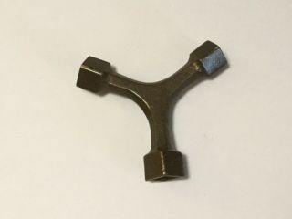 Solid Cast Brass Horton Brasses Bed Bolt Wrench,