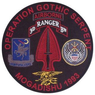 Operation Gothic Serpent - The Battle Of Mogadishu - Black Hawk Down - Tf Ranger