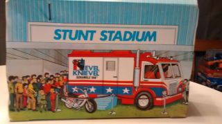 Evel Knievel Daredevil Stunt Show Stadium Good Shape 3