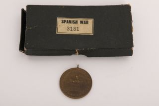 Rare 1898 United States Army Spanish War With Spain Service Medal