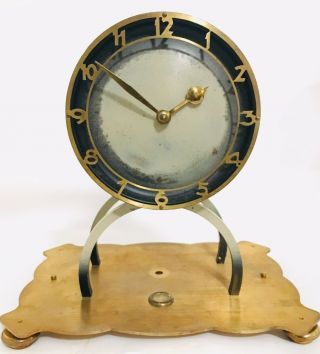 Antique Rare euramca trading company german table Anniversary clock. 5